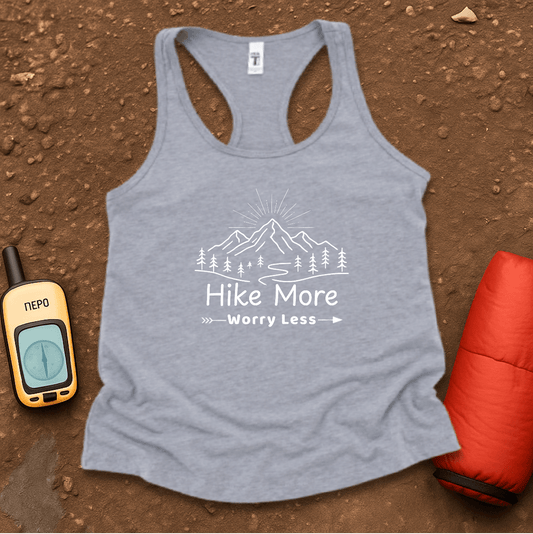 Worry Less Women's Racerback Tank Top
