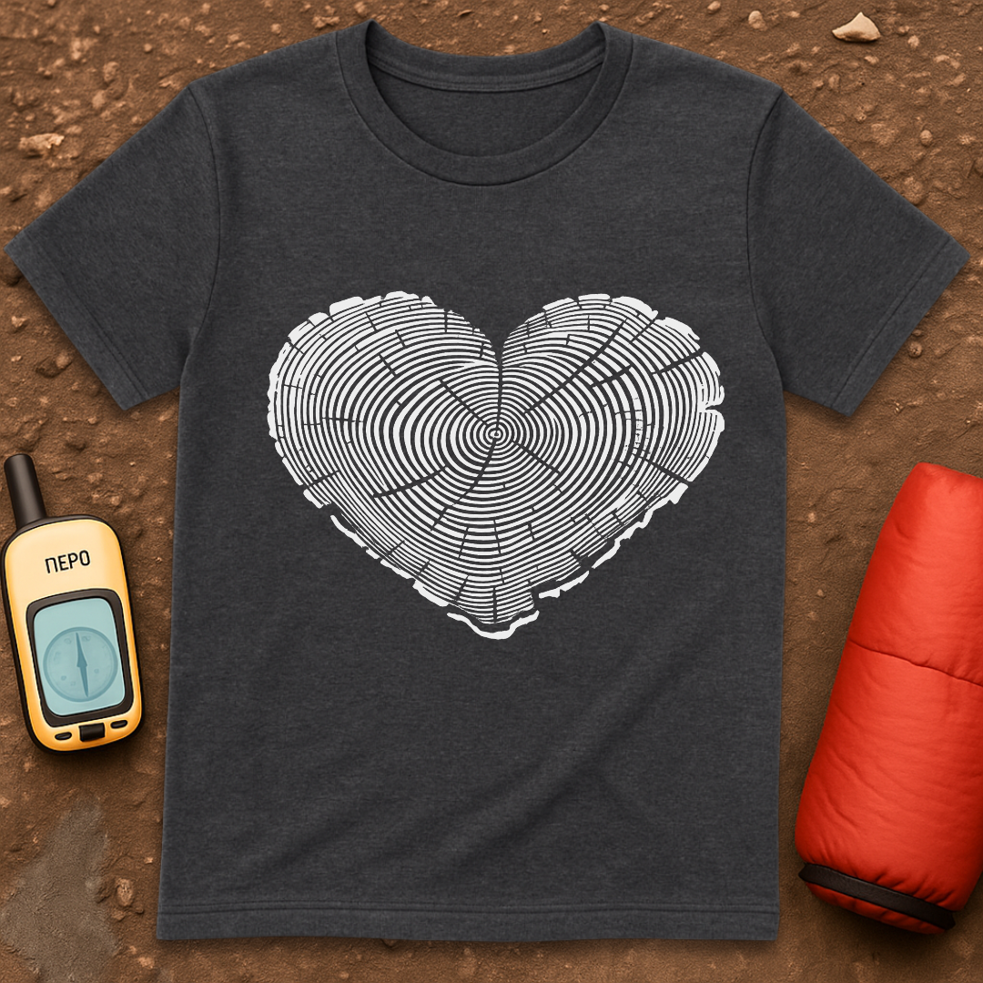 Heart Tree Slice T-Shirt