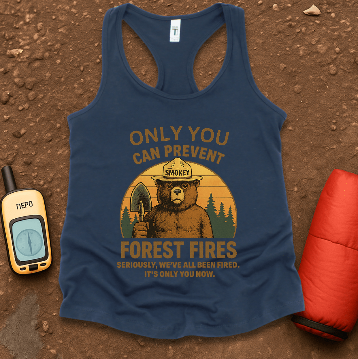 Fired Women's Racerback Tank Top