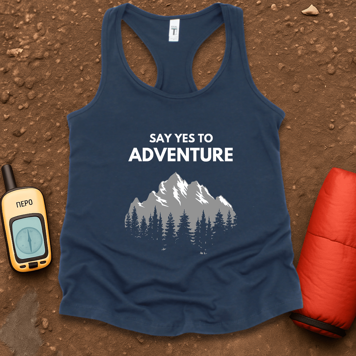 Yes Adventure Women's Racerback Tank Top