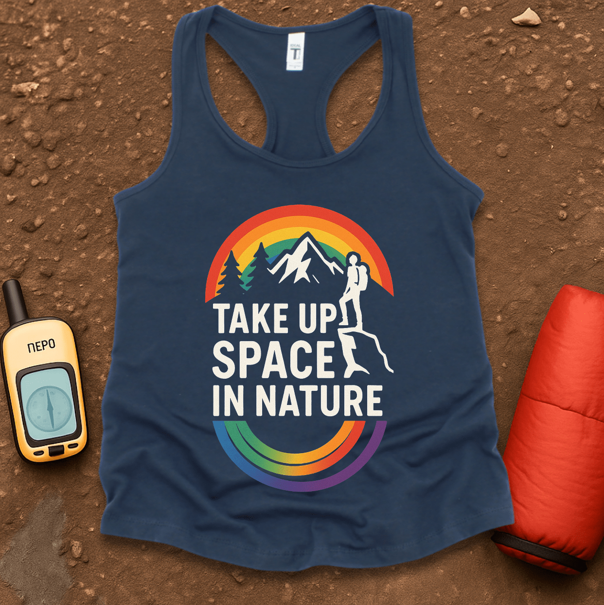 Take Up Space Women's Racerback Tank Top