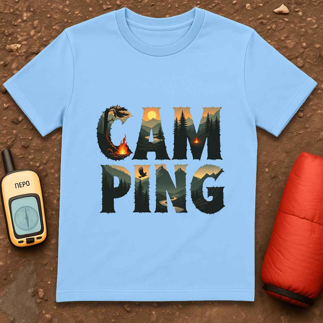 Camping Letter 1 T-Shirt