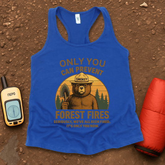 Fired Women's Racerback Tank Top