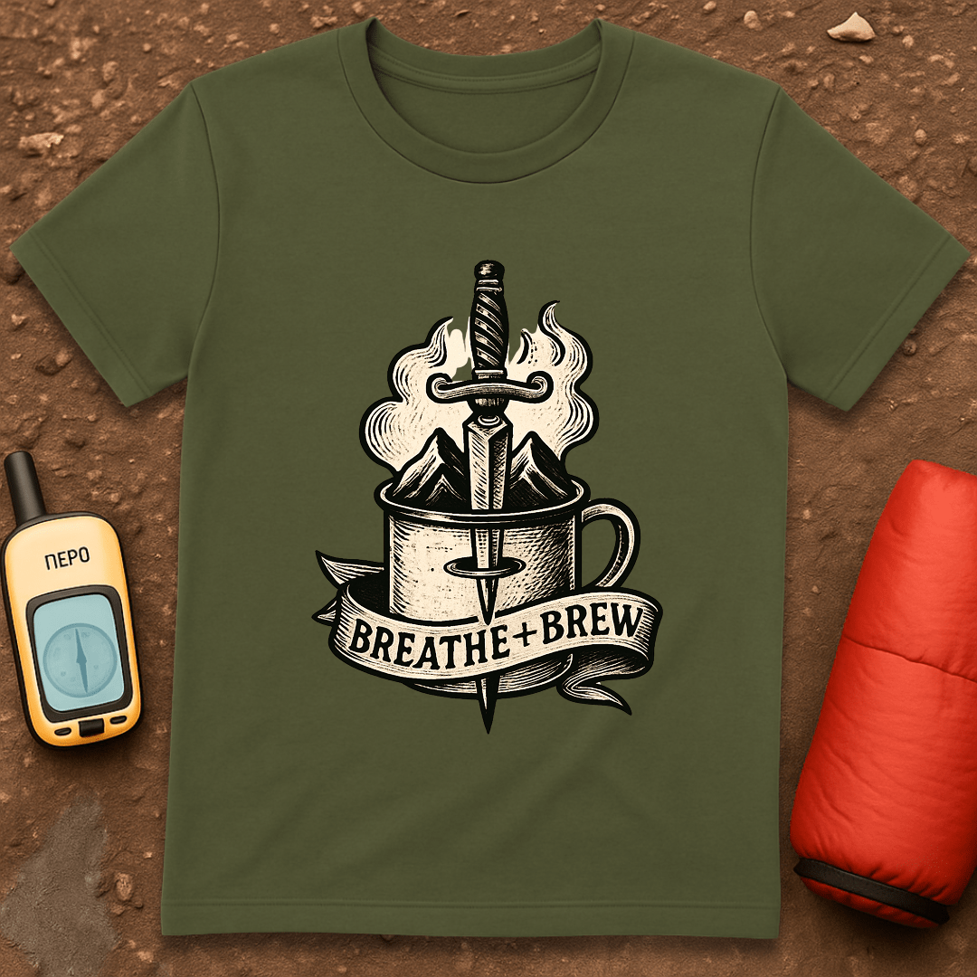 Breathe and Brew T-Shirt