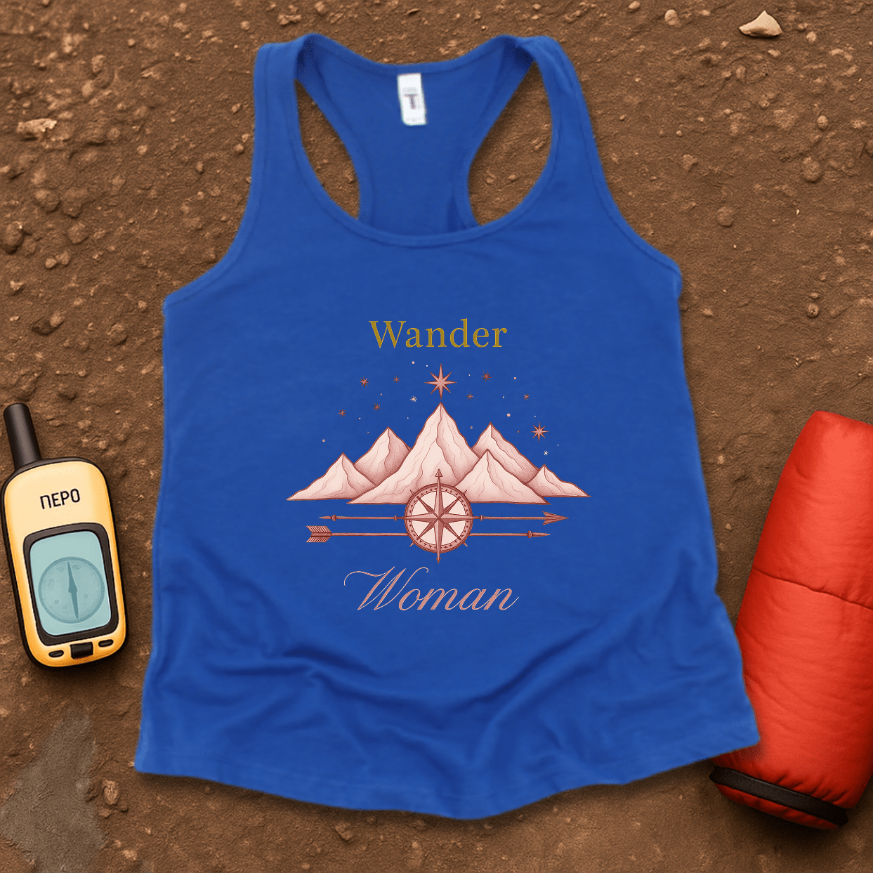 Wander Woman Women's Racerback Tank Top