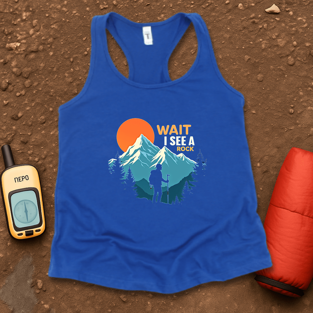 Rock Women's Racerback Tank Top