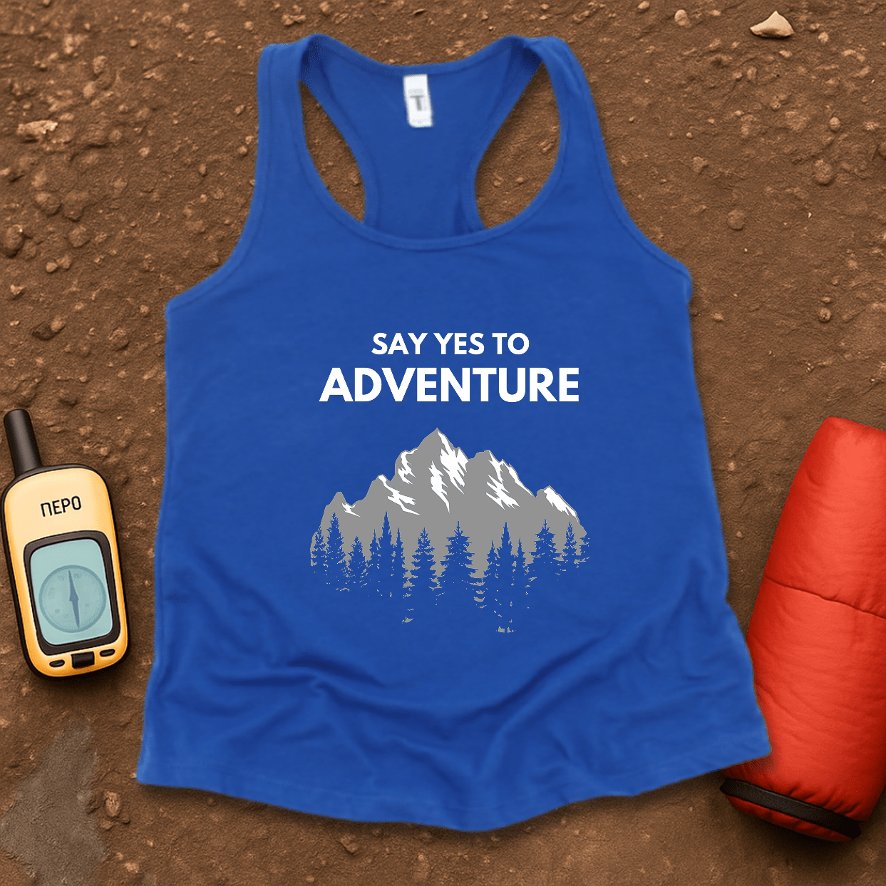 Yes Adventure Women's Racerback Tank Top