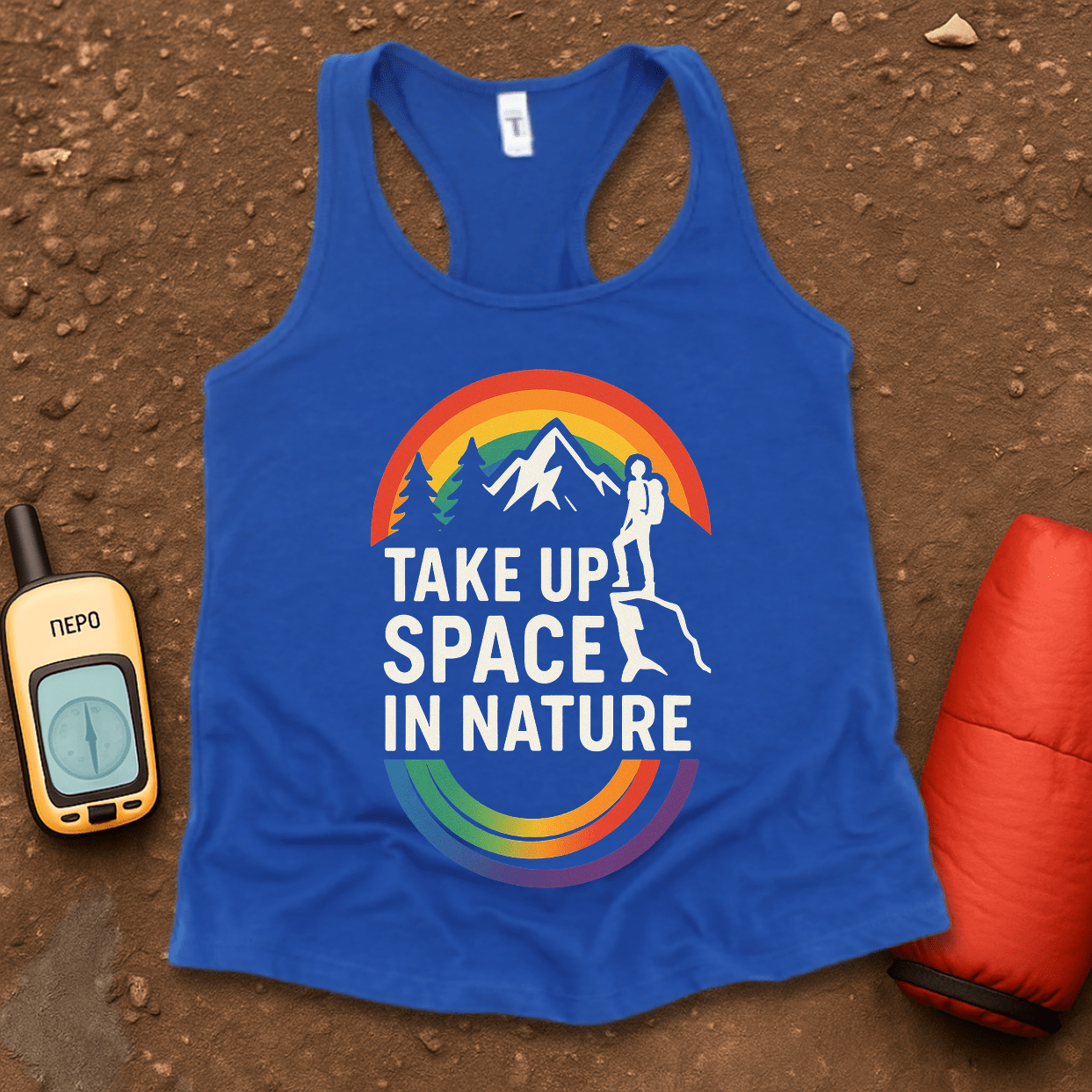 Take Up Space Women's Racerback Tank Top