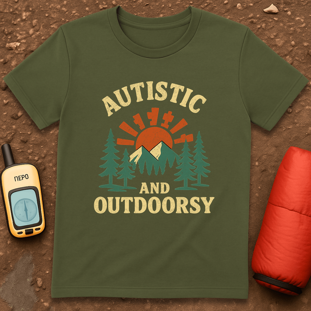 Autistic and Outdoorsy T-Shirt