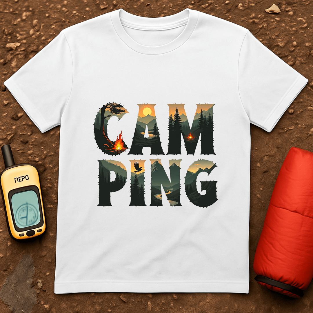 Camping Letter 1 T-Shirt