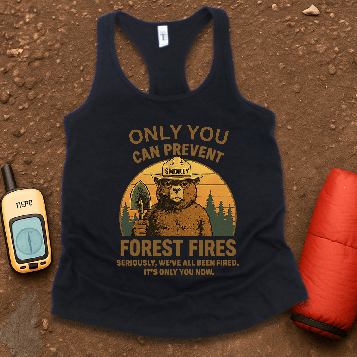 Fired Women's Racerback Tank Top
