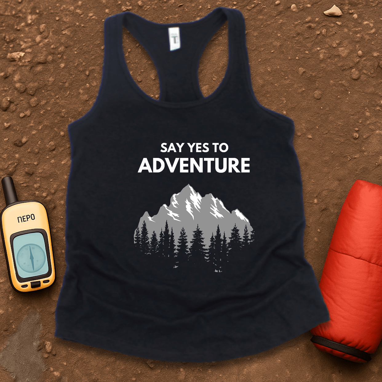 Yes Adventure Women's Racerback Tank Top