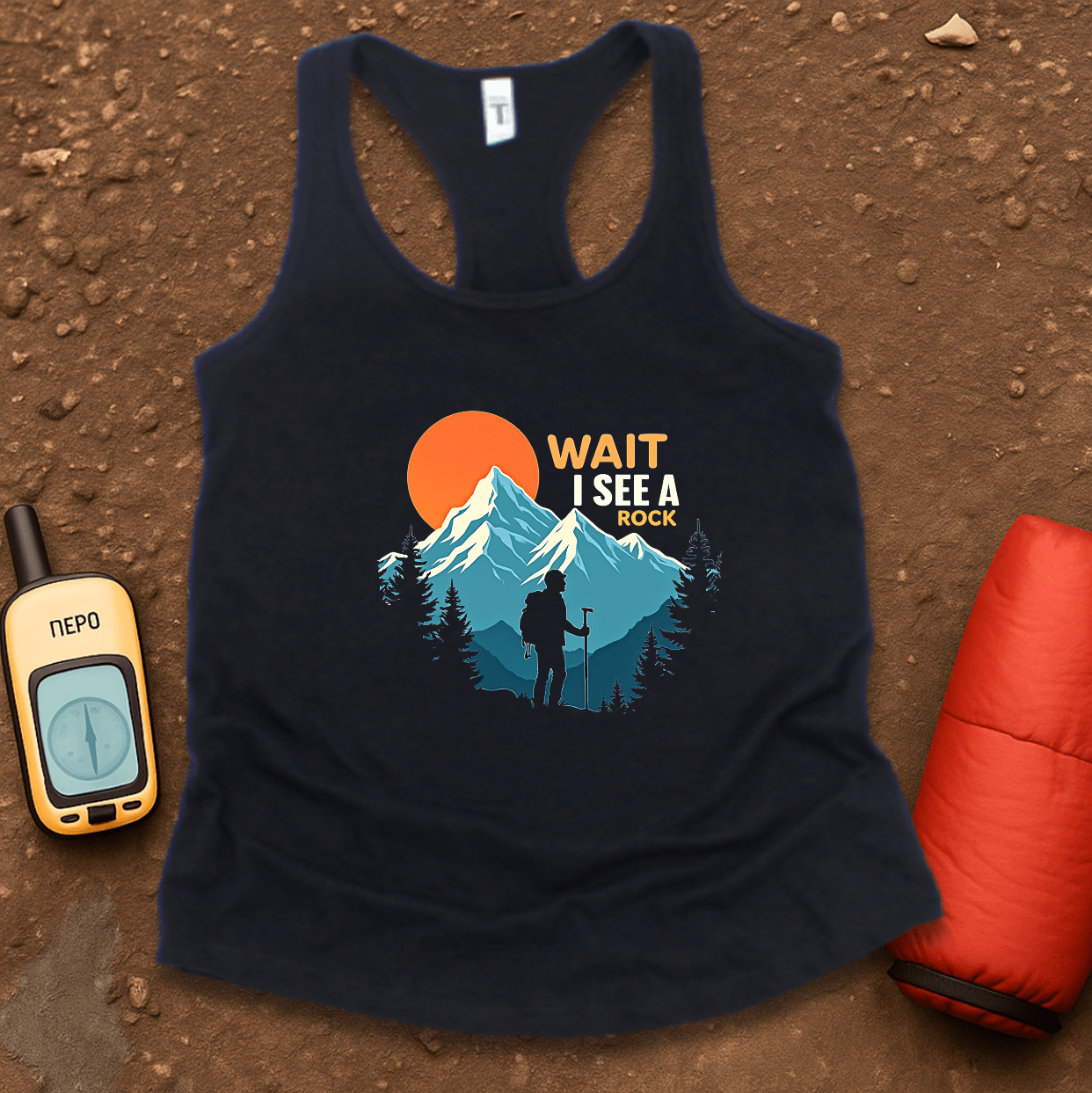 Rock Women's Racerback Tank Top