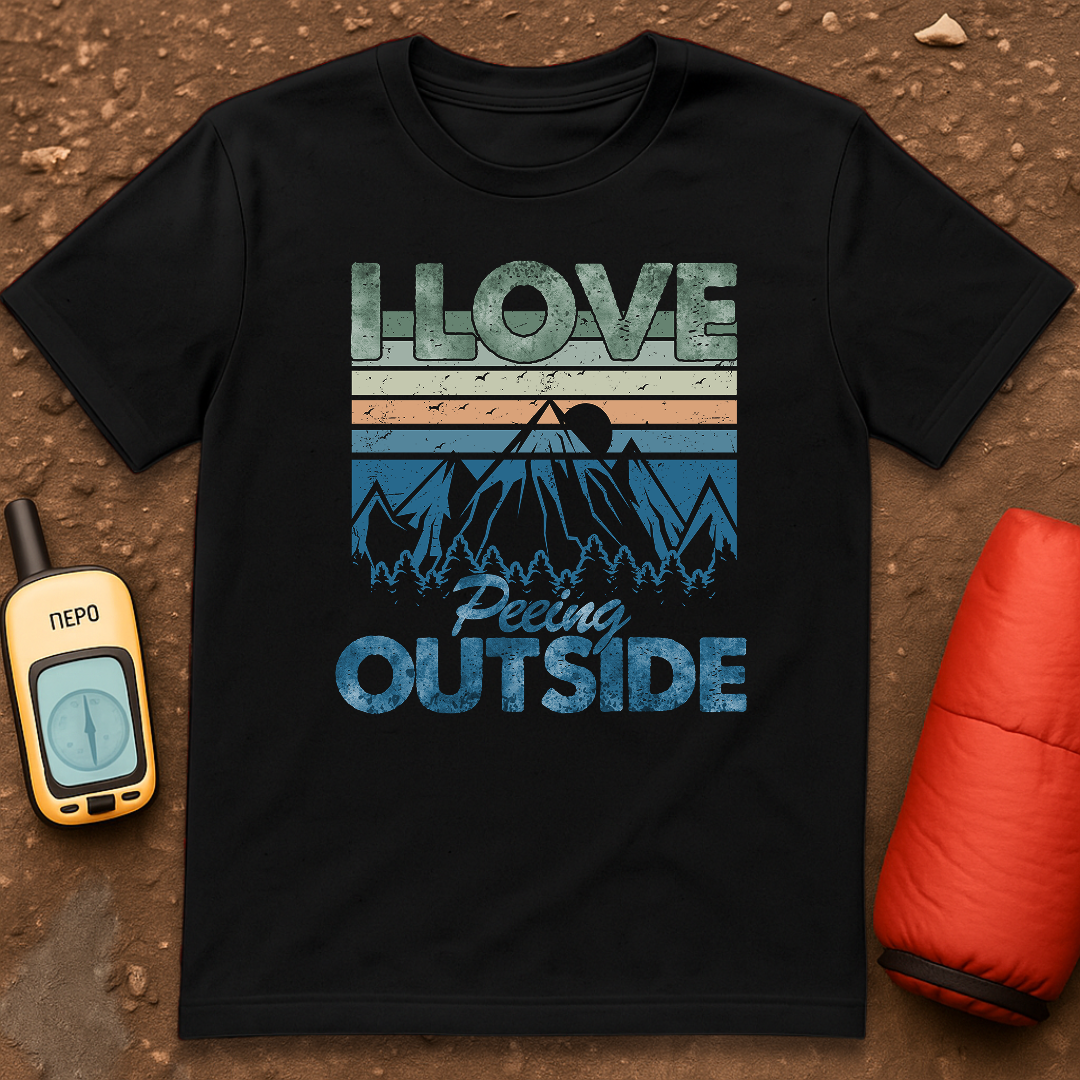 Peeing Outside T-Shirt
