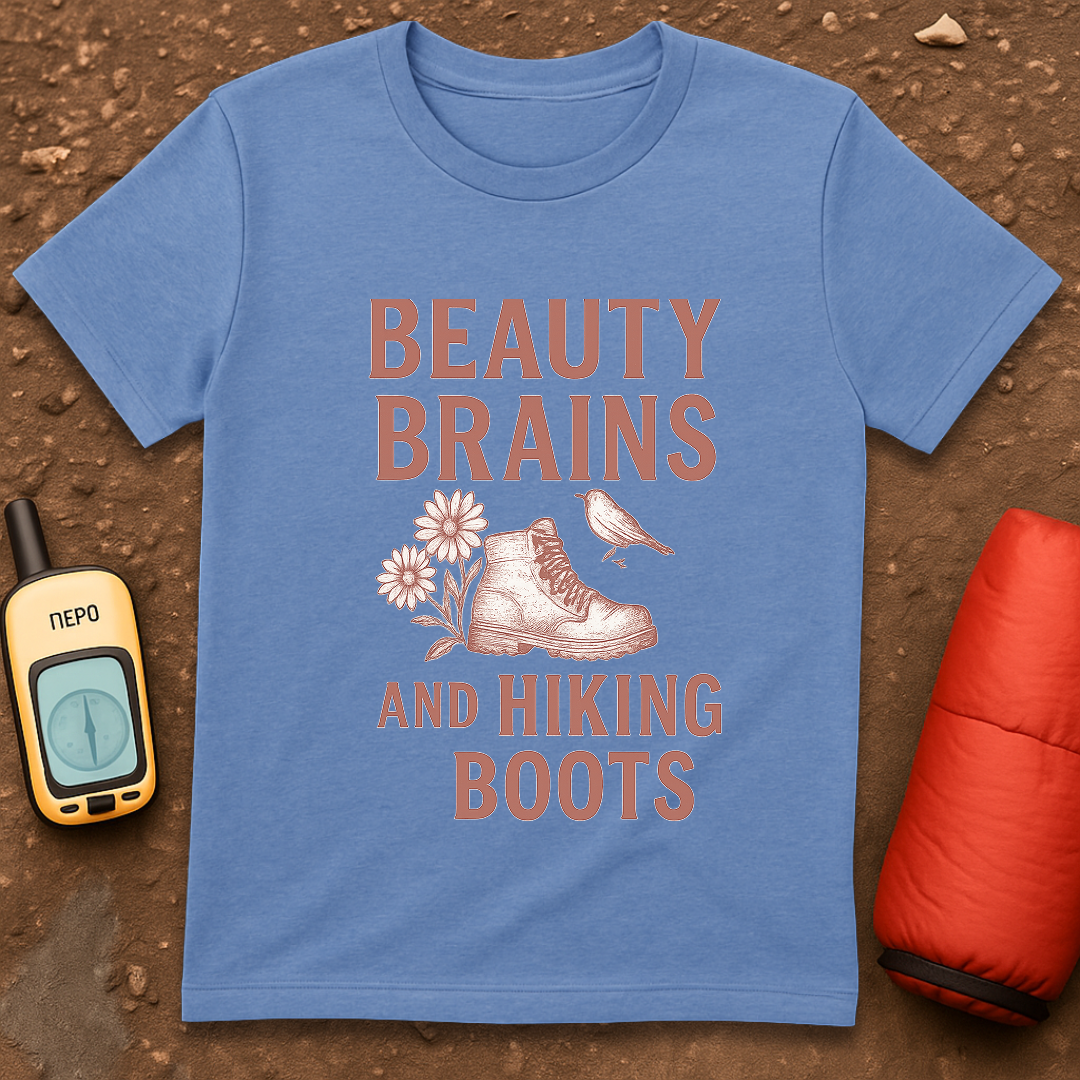 Beauty Brains and Boots T-Shirt