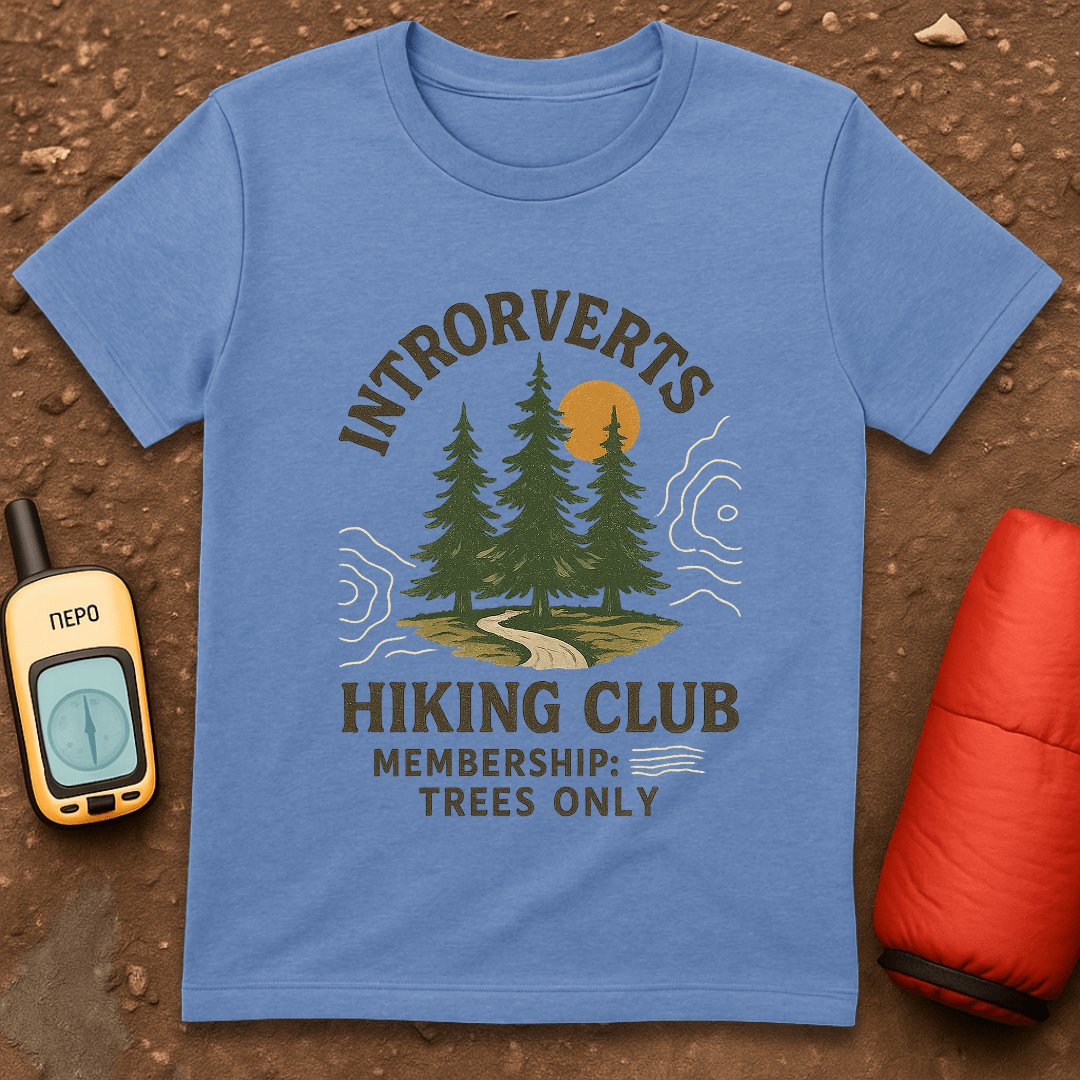 Introverts Hiking Club T-Shirt
