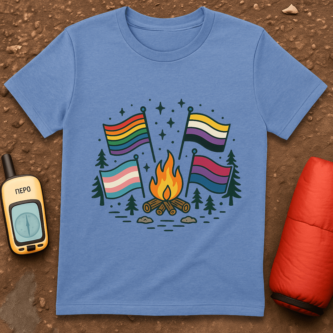 Campfire LBGTQ+ T-Shirt