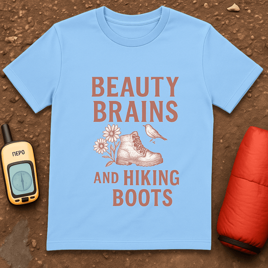 Beauty Brains and Boots T-Shirt