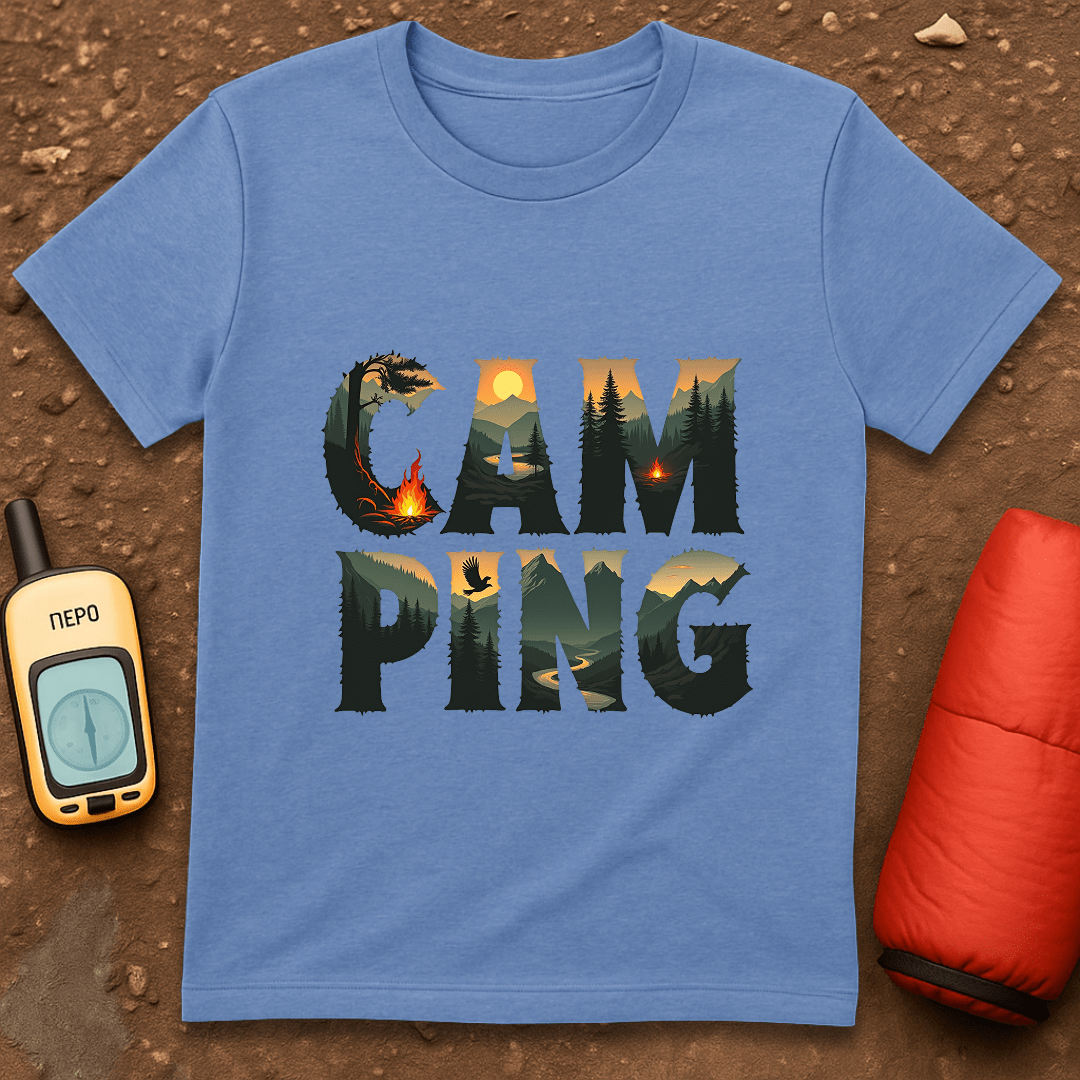 Camping Letter 1 T-Shirt