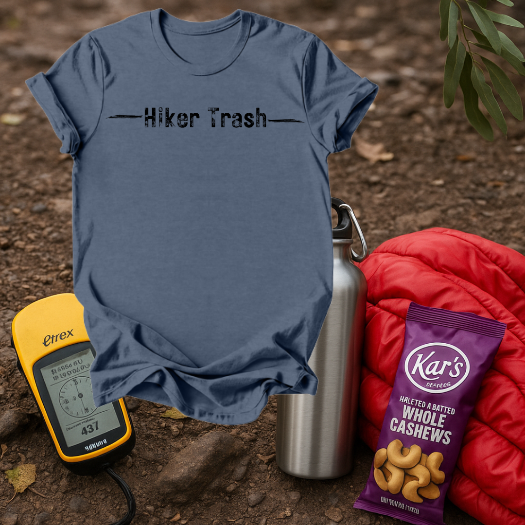 Hiker Trash Txt T shirt
