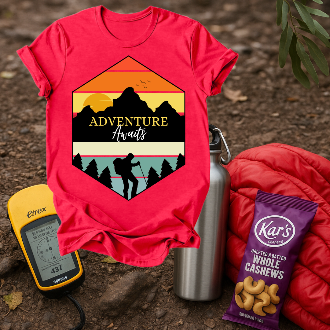 Adventure Awaits T shirt