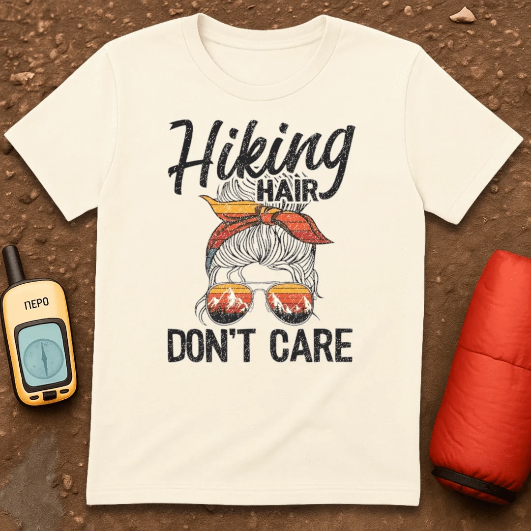 Hiking Hair T-Shirt