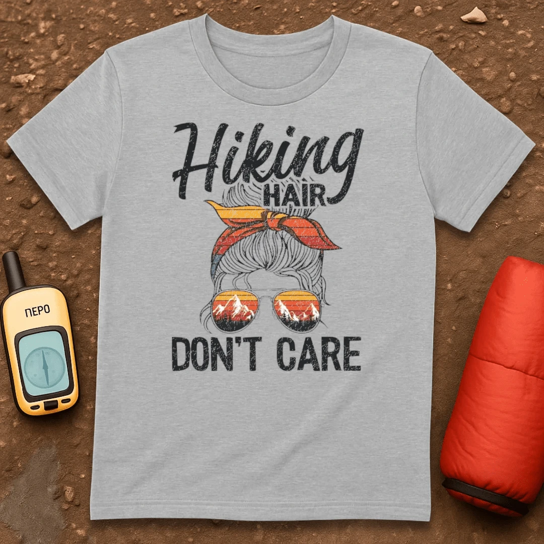 Hiking Hair T-Shirt