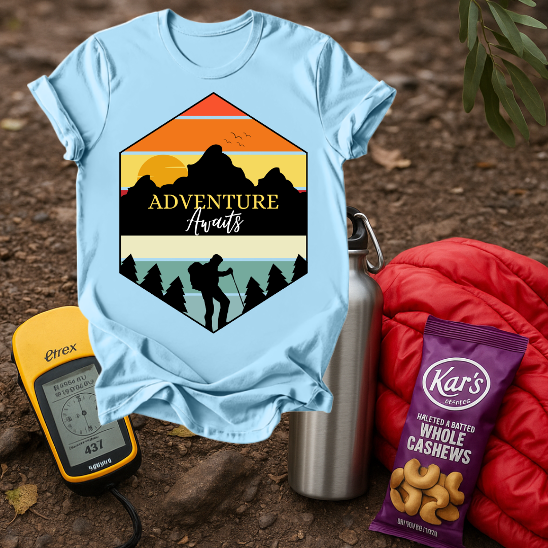 Adventure Awaits T shirt