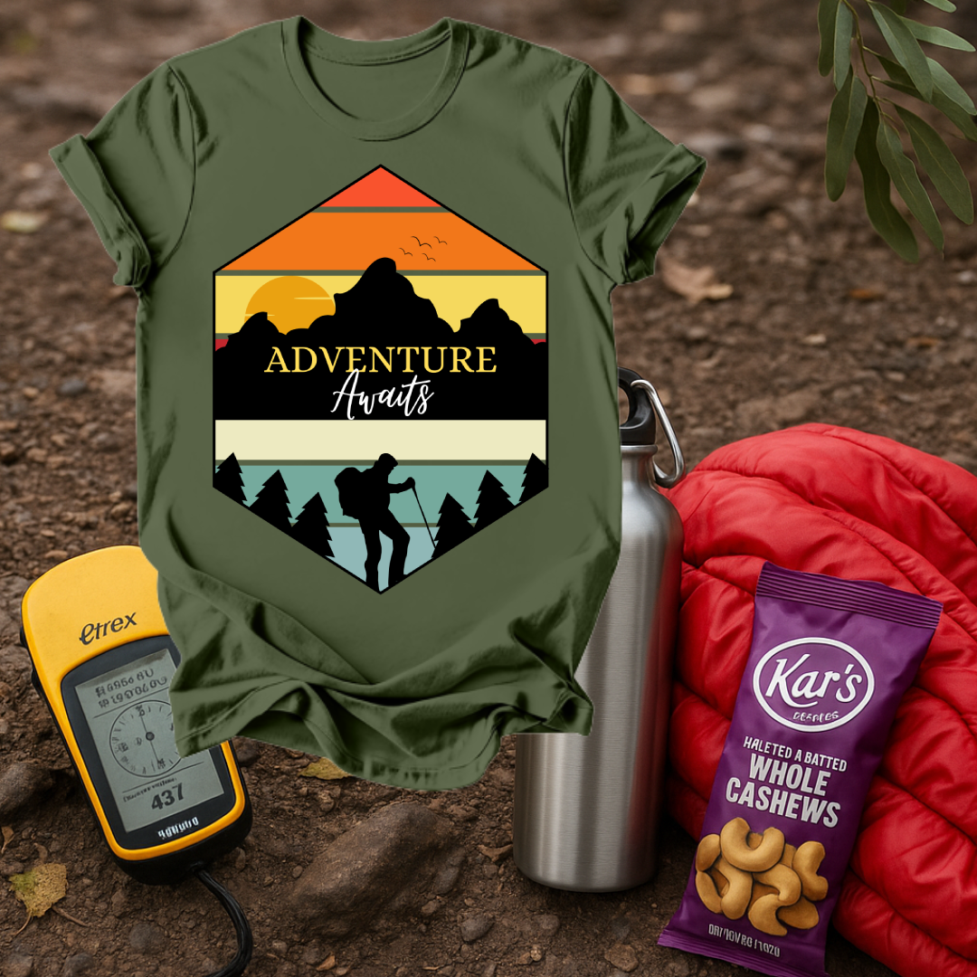 Adventure Awaits T shirt