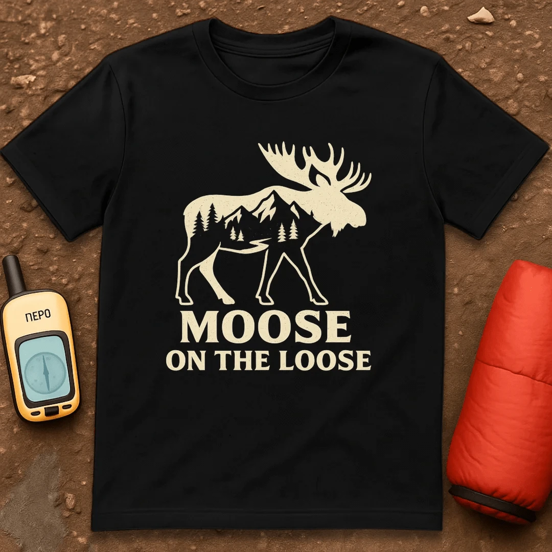 Moose On The Loose T-Shirt