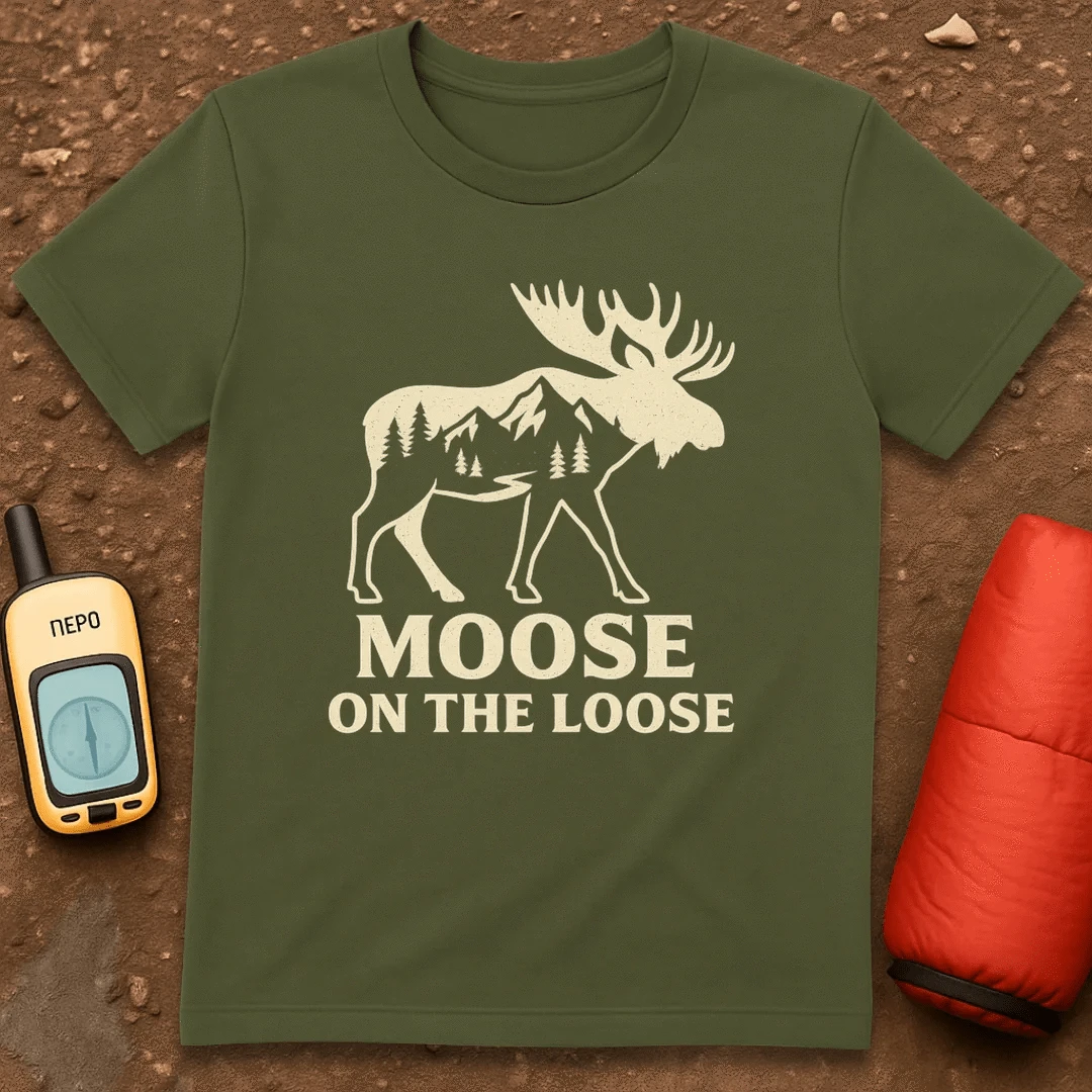 Moose On The Loose T-Shirt