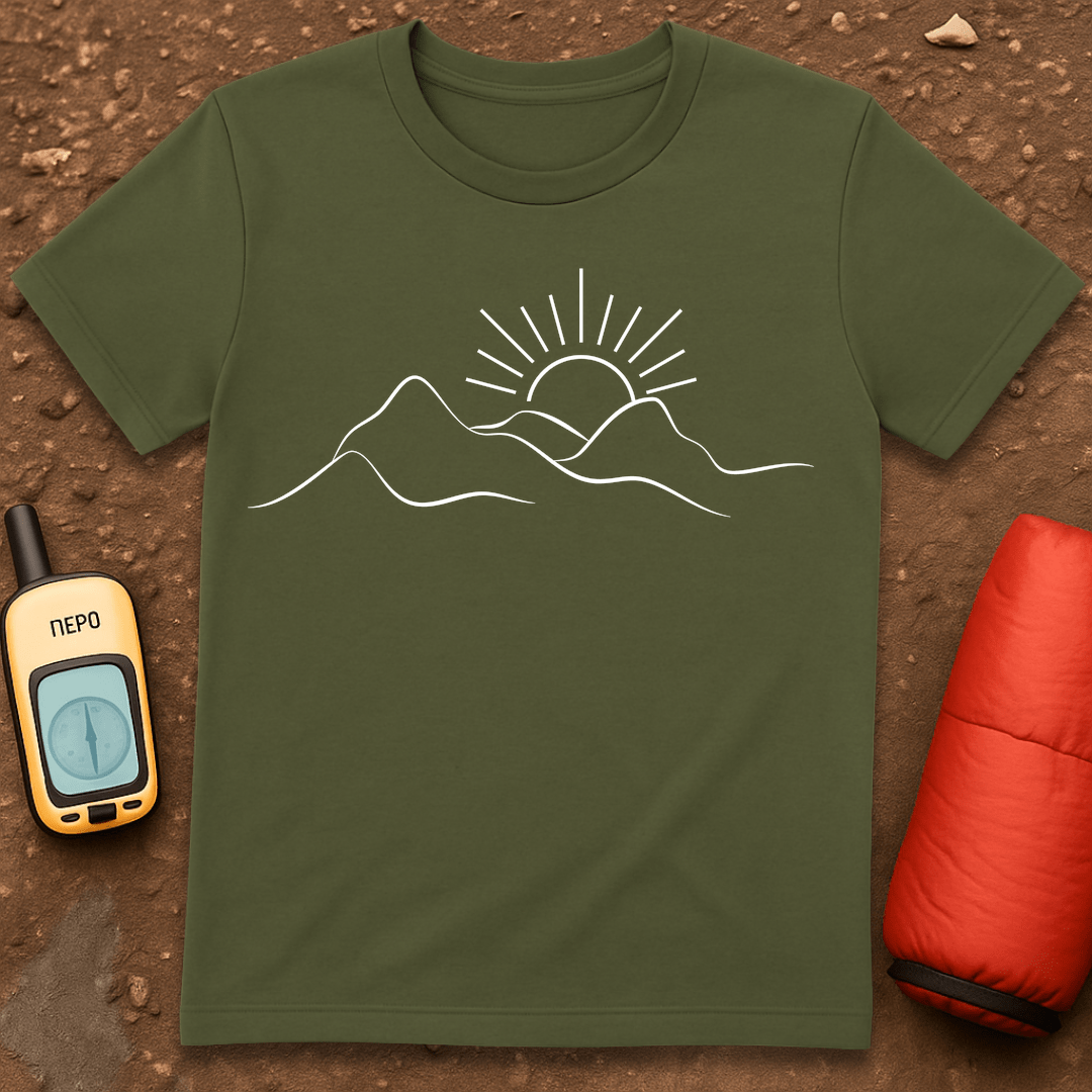 Mtn Line Drawing T-Shirt