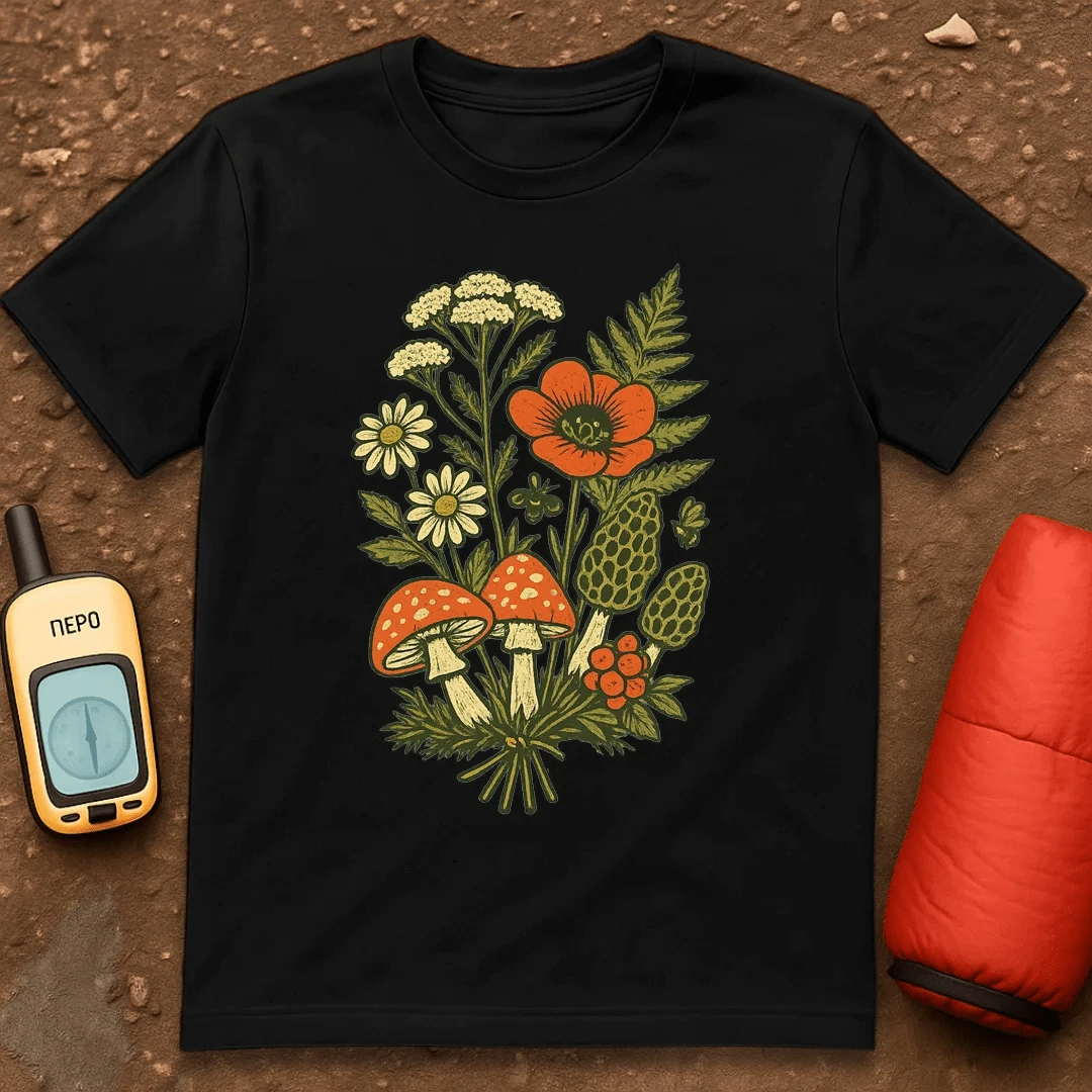 Mushroom Botanical T-Shirt