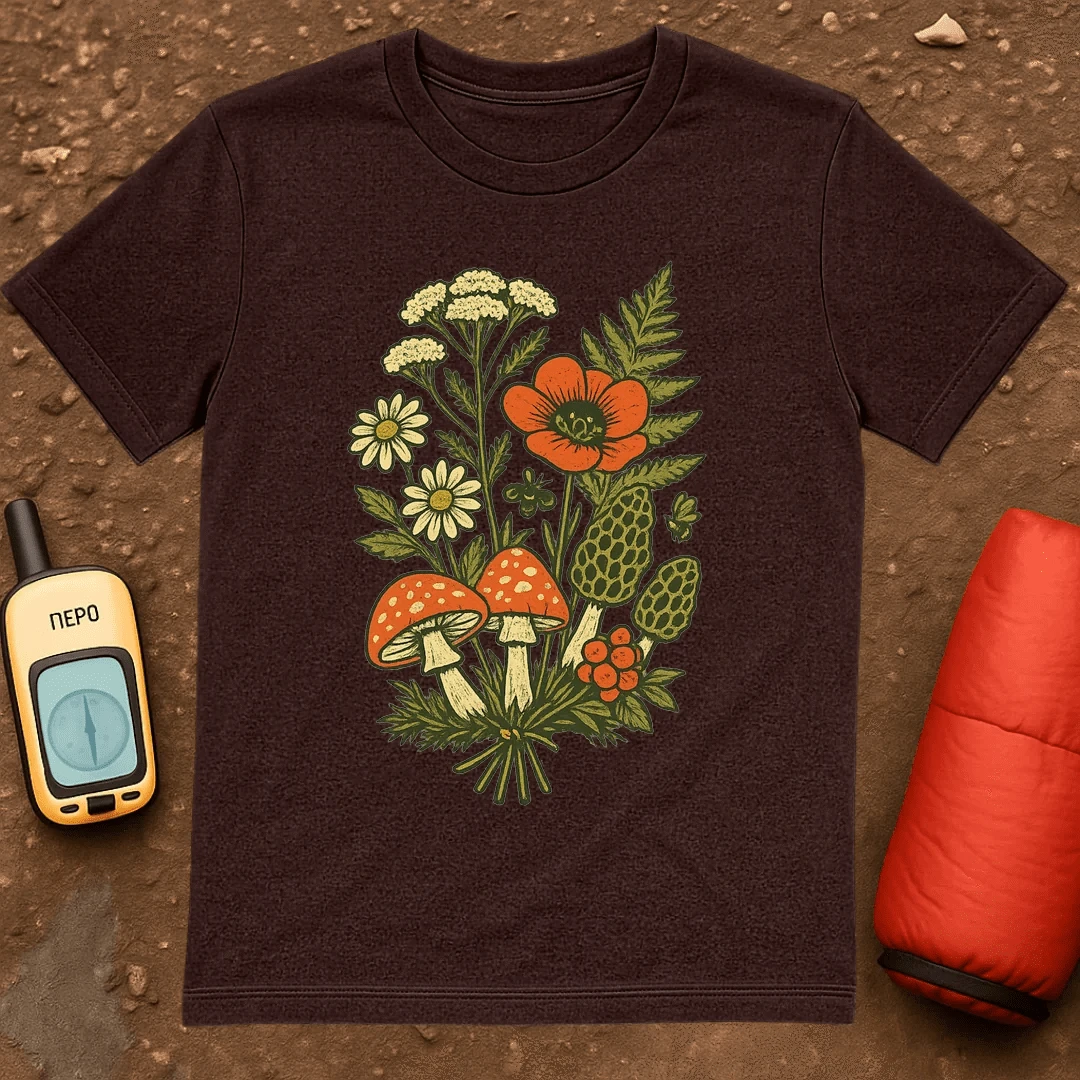 Mushroom Botanical T-Shirt