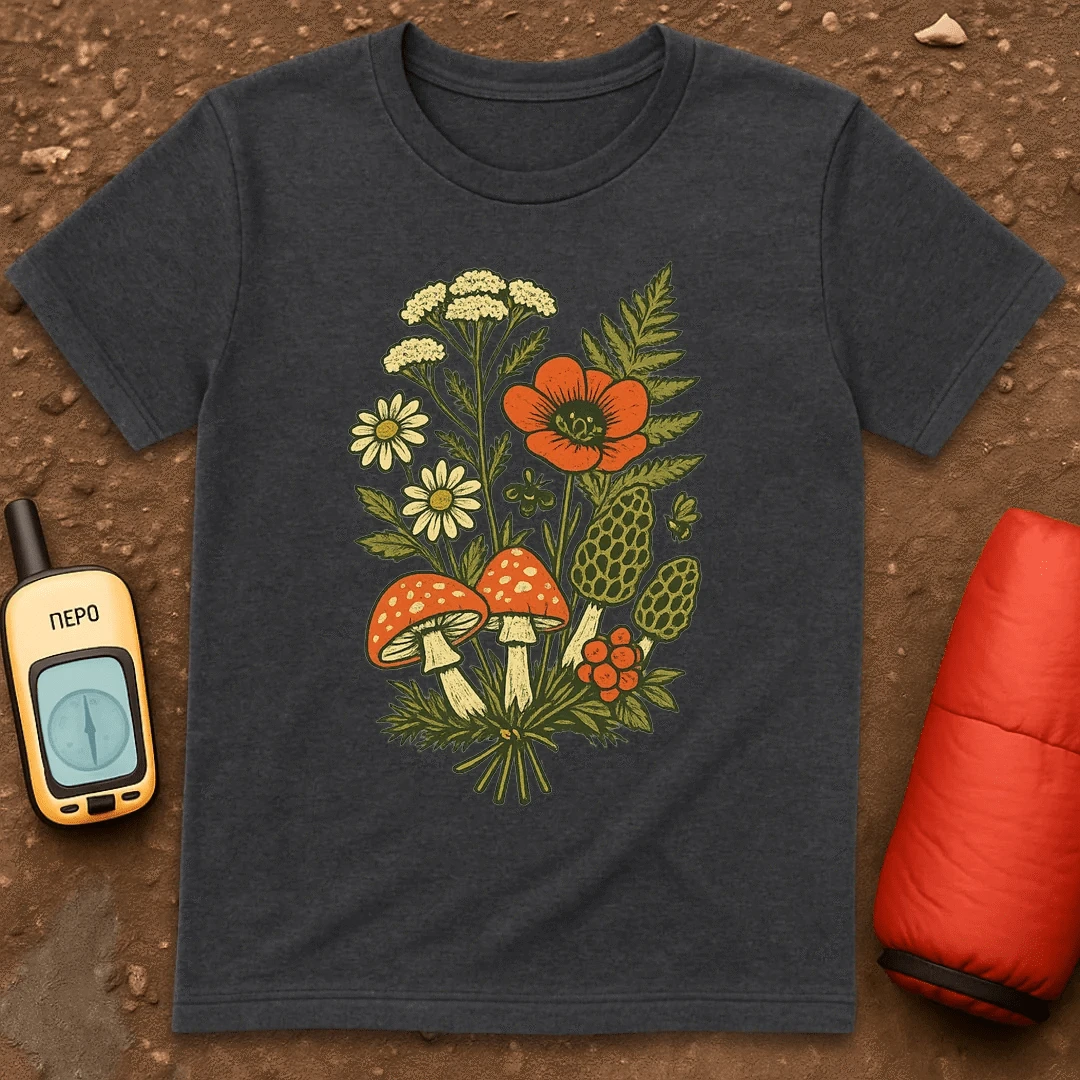 Mushroom Botanical T-Shirt