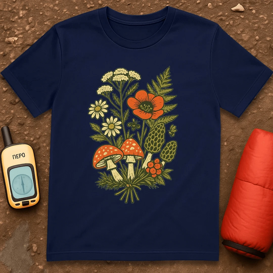 Mushroom Botanical T-Shirt