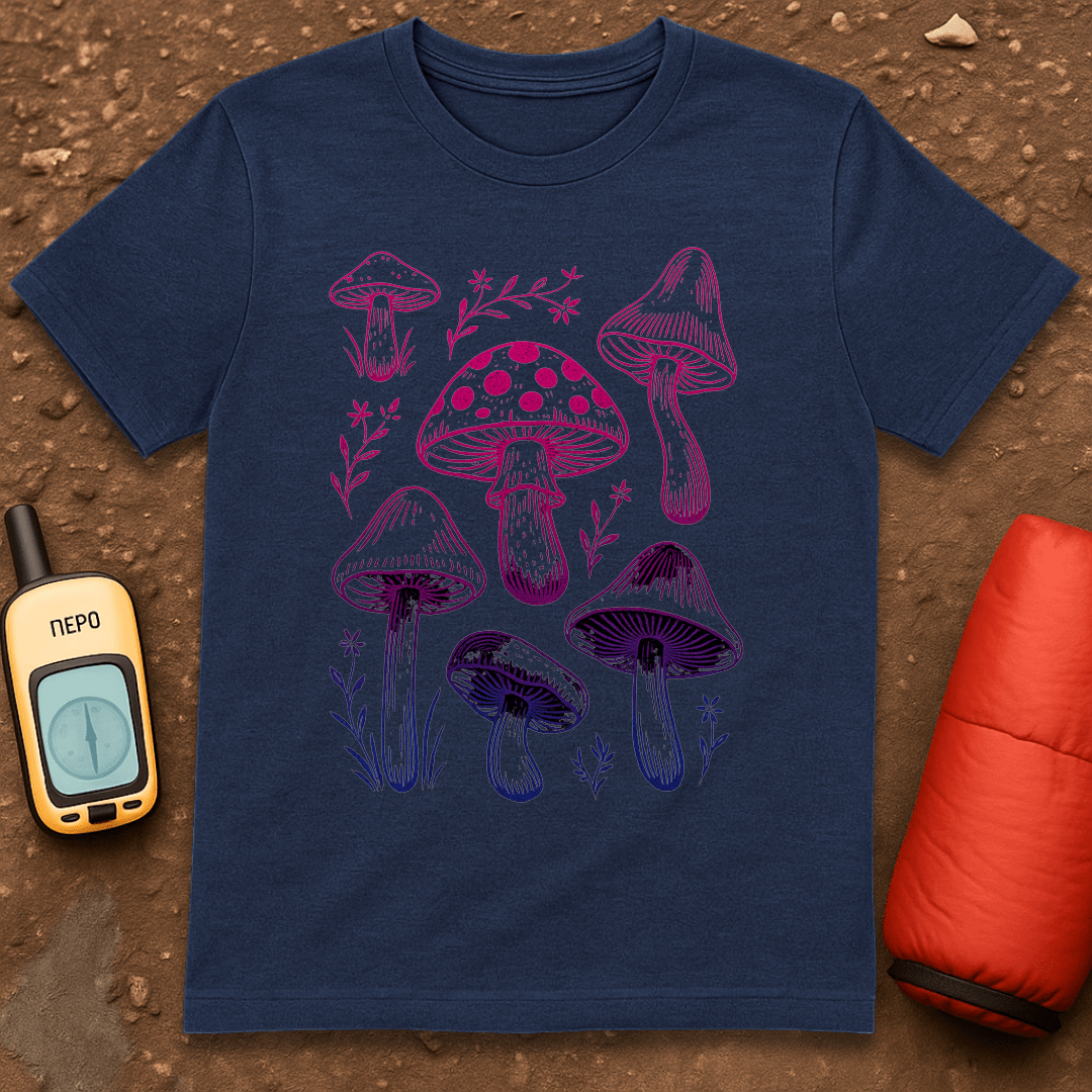 Mushroom Bi Color T-Shirt