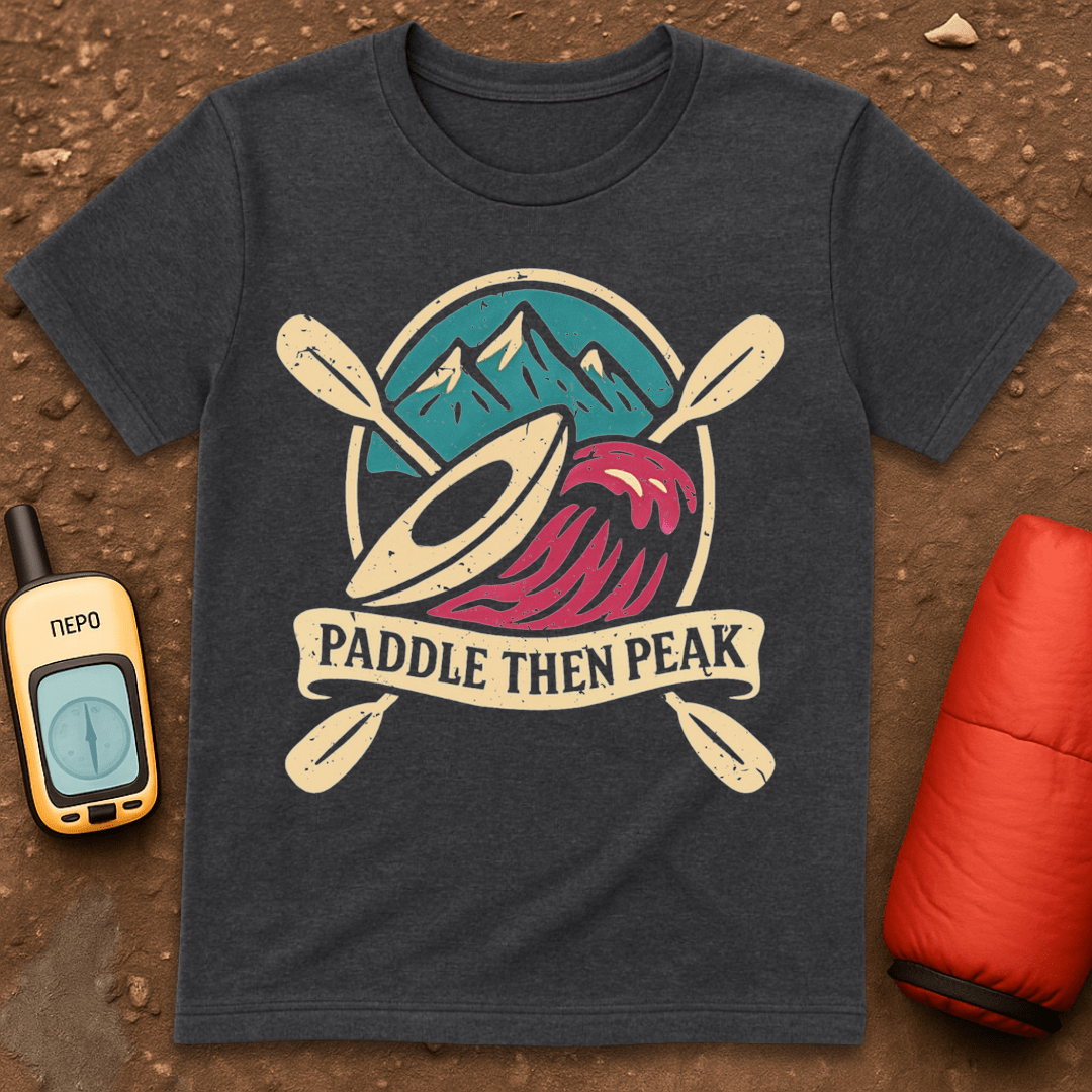 Paddle then Peak T-Shirt