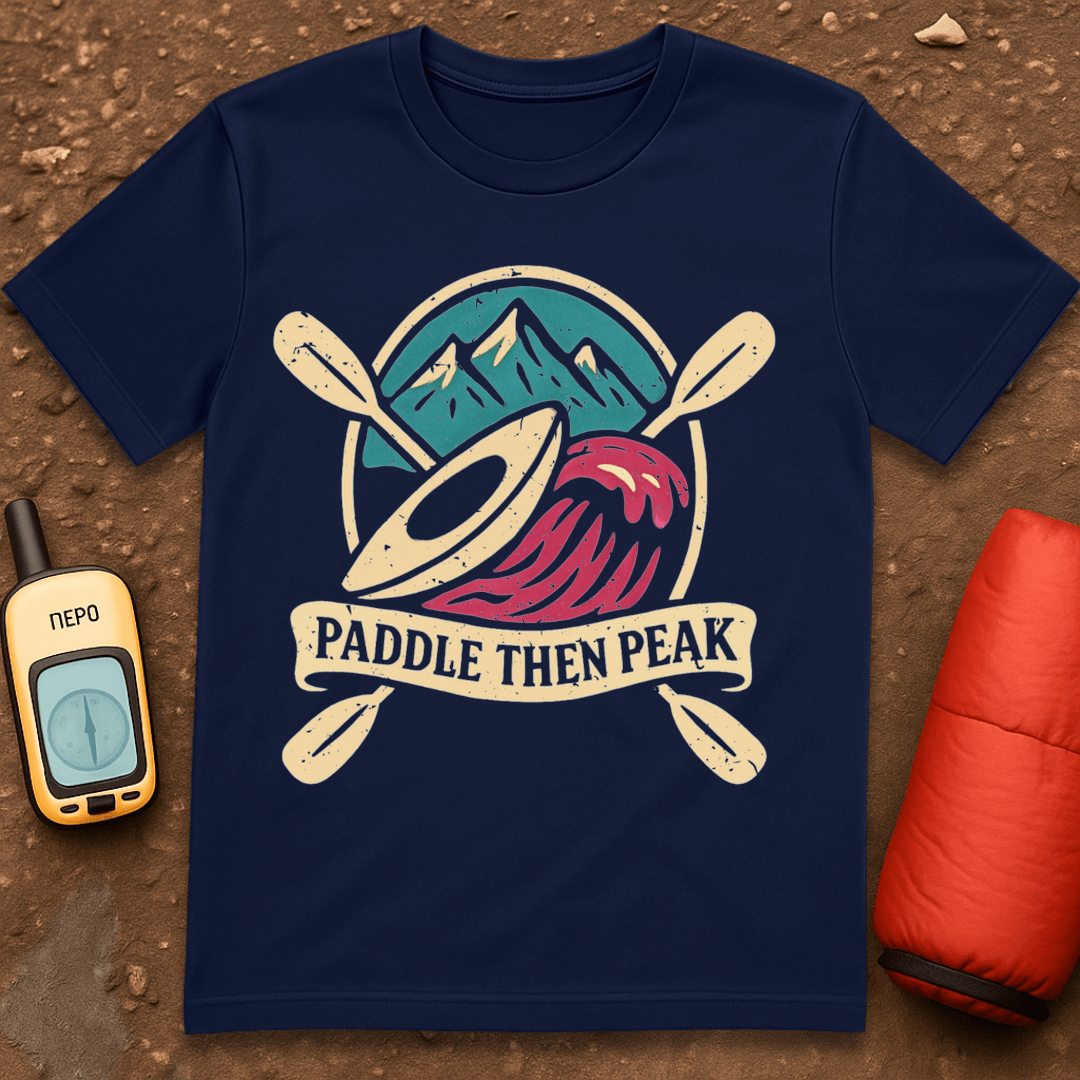 Paddle then Peak T-Shirt