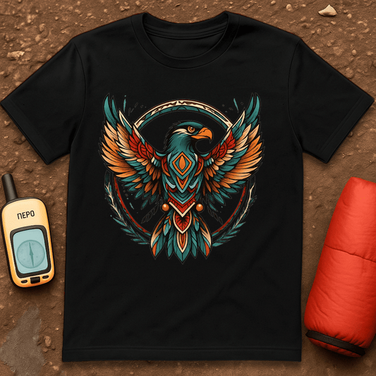 Tribal Hawk T-Shirt