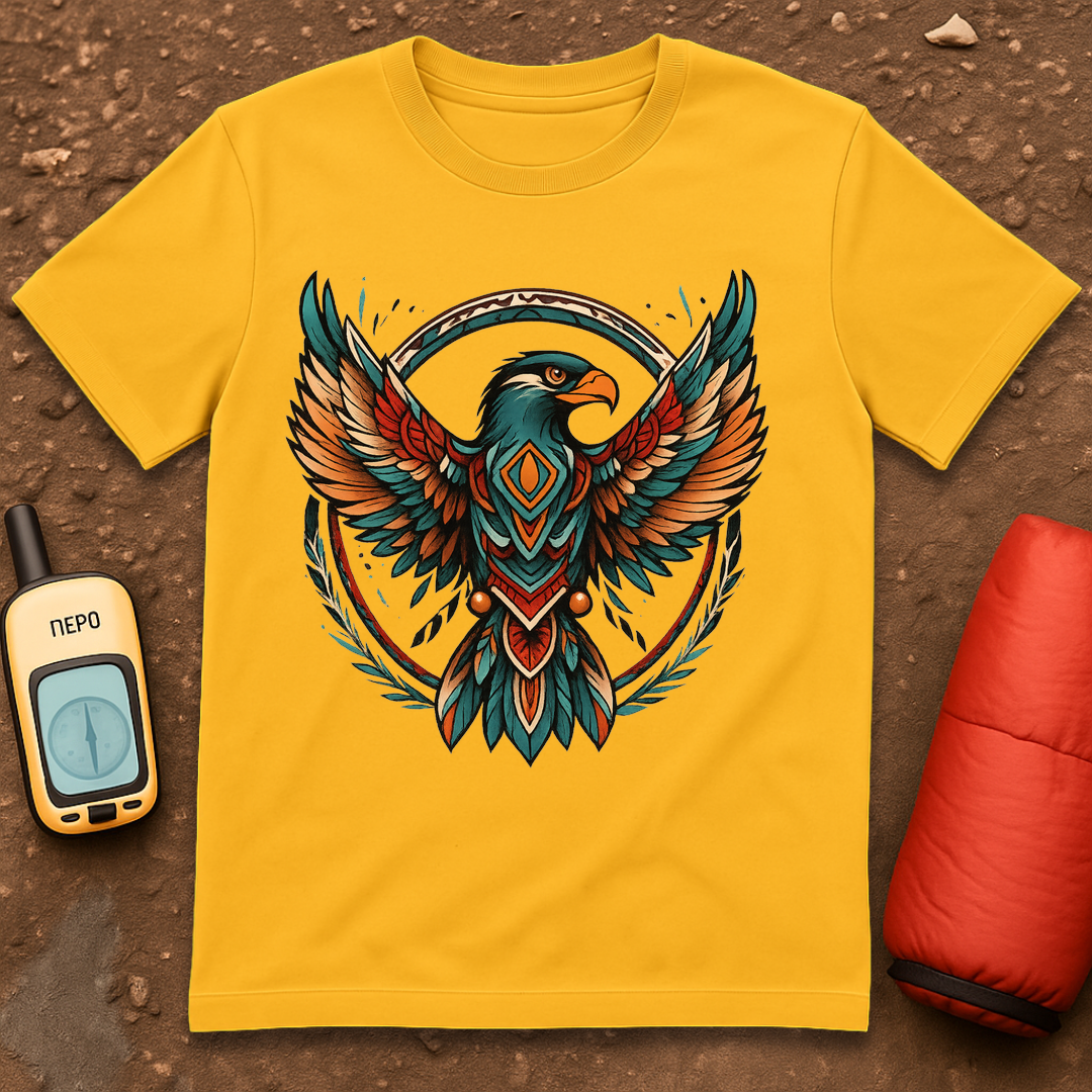 Tribal Hawk T-Shirt