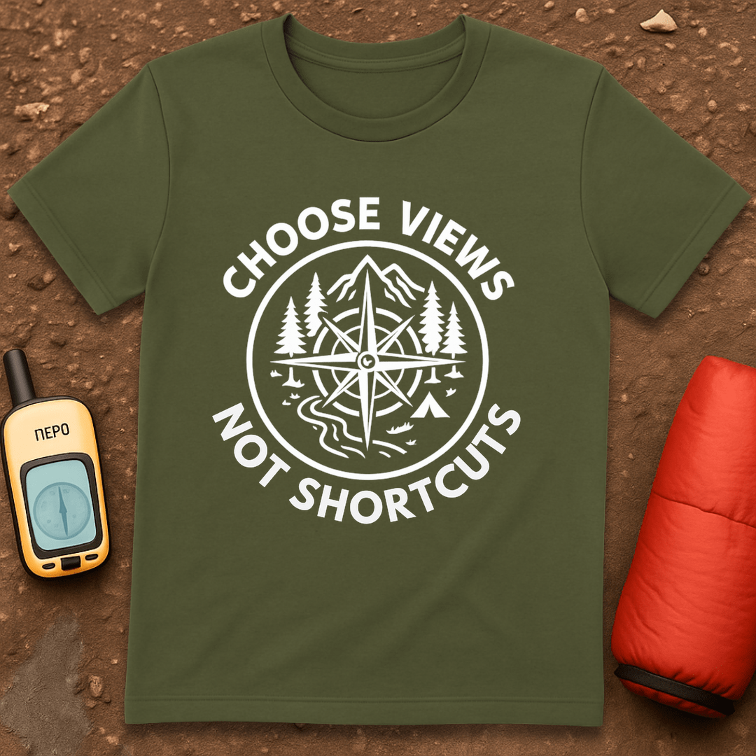 Views not Shortcuts T-Shirt