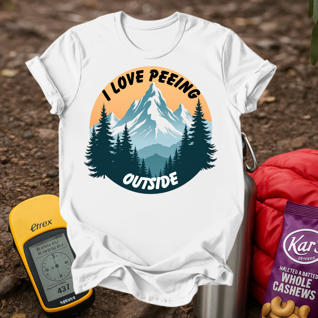 Peeing Outside