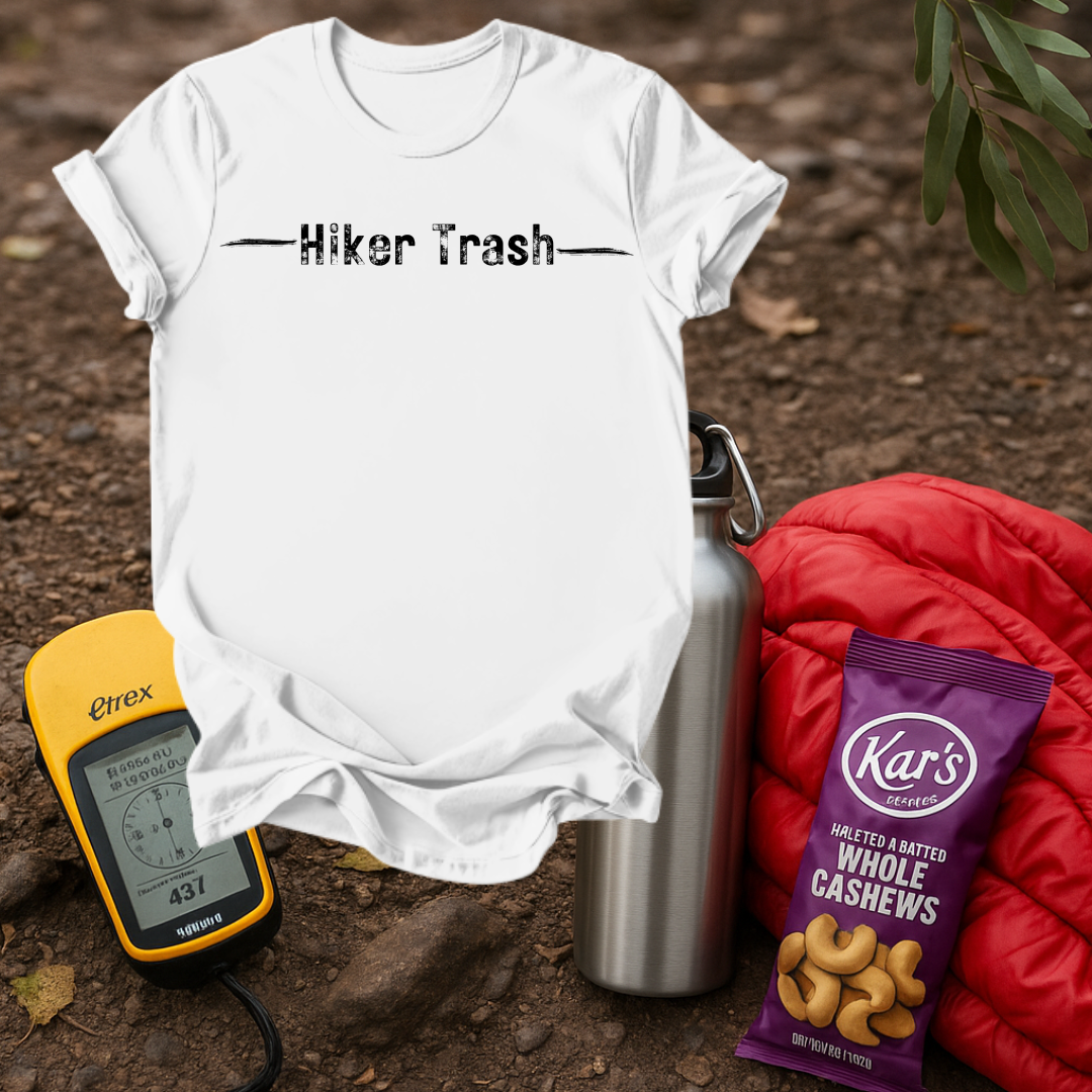 Hiker Trash Txt T shirt