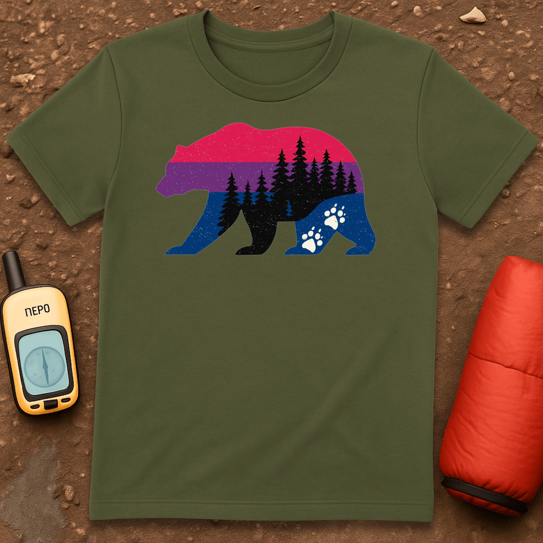 Bear Bi Color T-Shirt