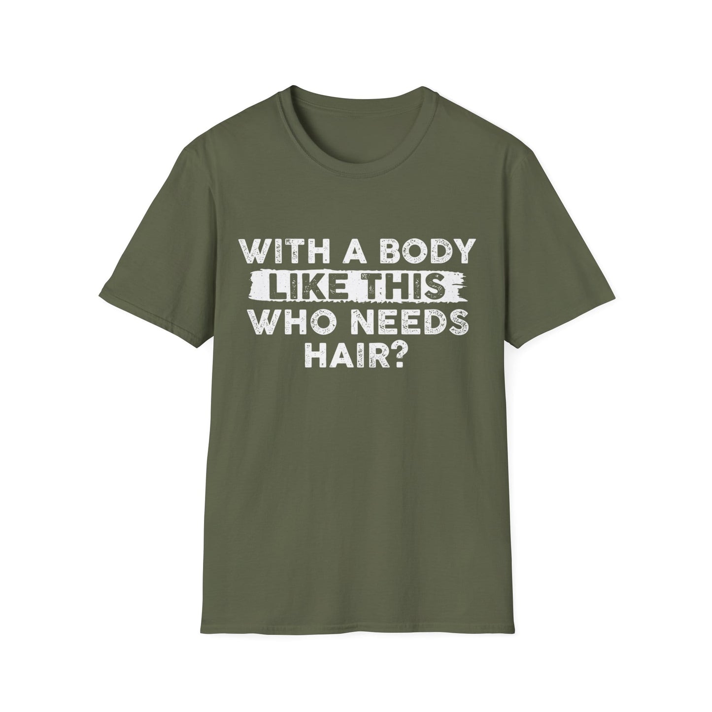 Who Needs Hair T-Shirt