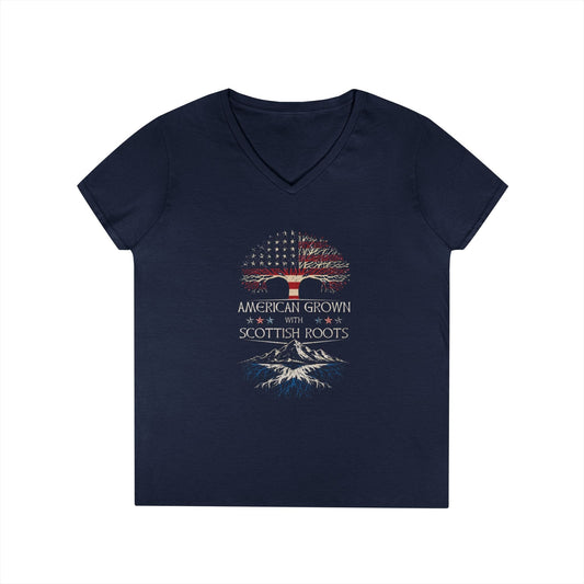 Scottish Roots V-Neck T-Shirt
