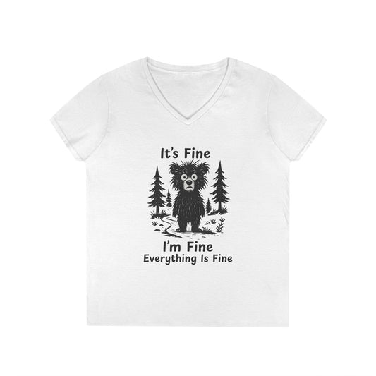 Fine V-Neck T-Shirt