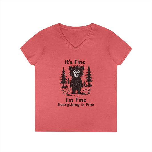 Fine V-Neck T-Shirt
