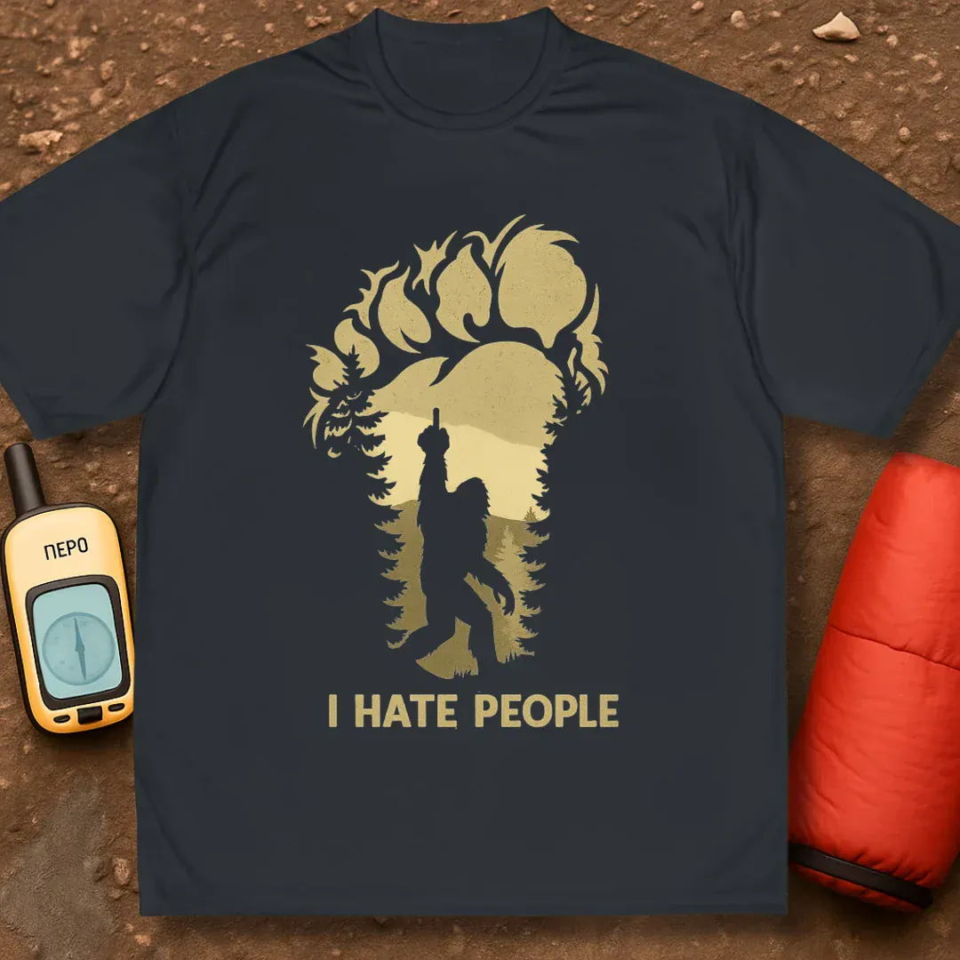 Bigfoot Hate Performance Shirt